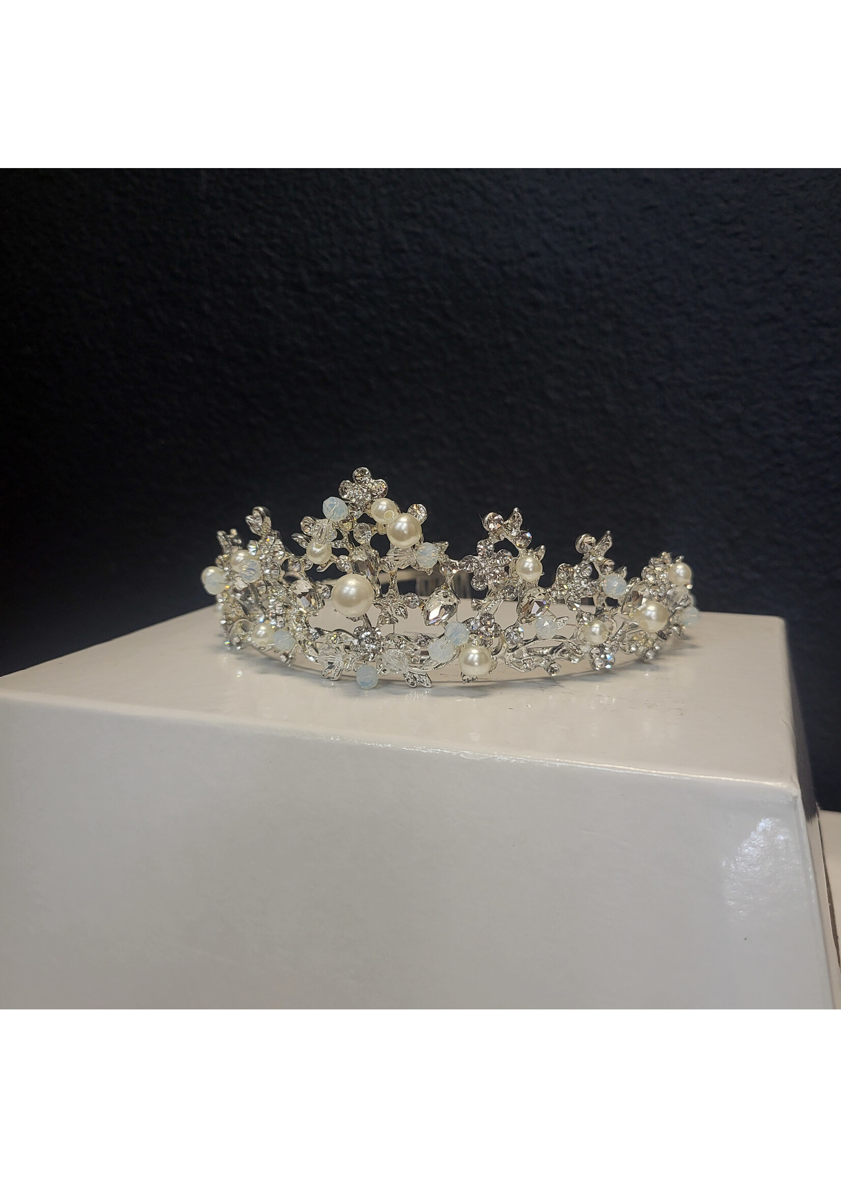 Movin' Easy Dancewear Movin Easy Silver Beaded Diadem