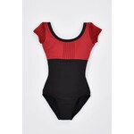 AK Dancewear AK Dancewear 1200 Adult Cory in Motley Mesh Cap Sleeve Leotard