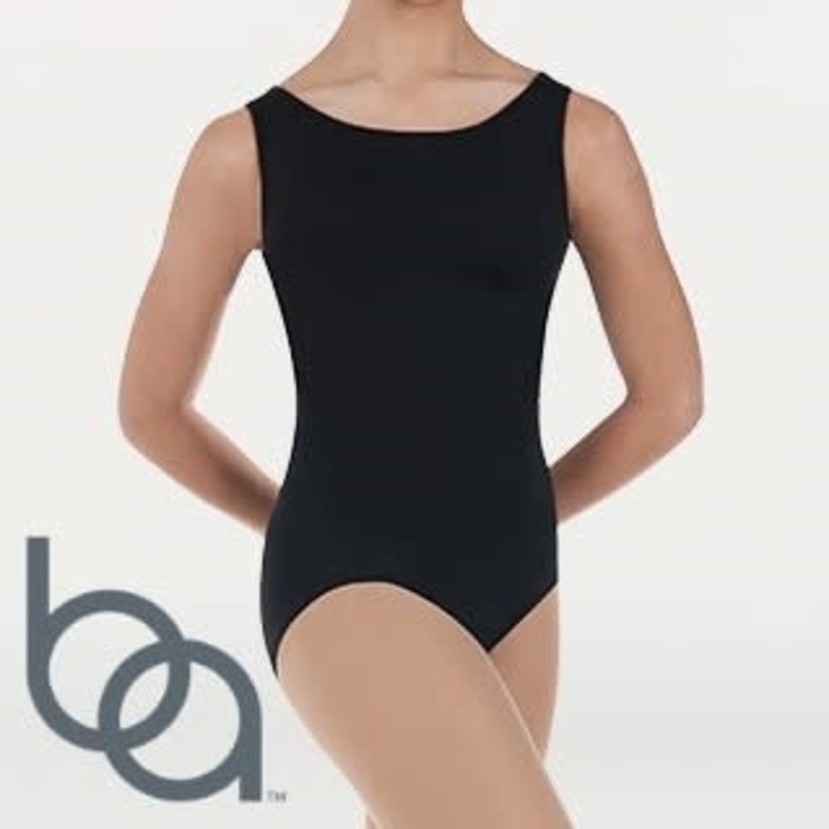 Body Wrappers BWP215 Womens Lined Tank Leotard DISCONTINUED (Ballet Austin Logo)