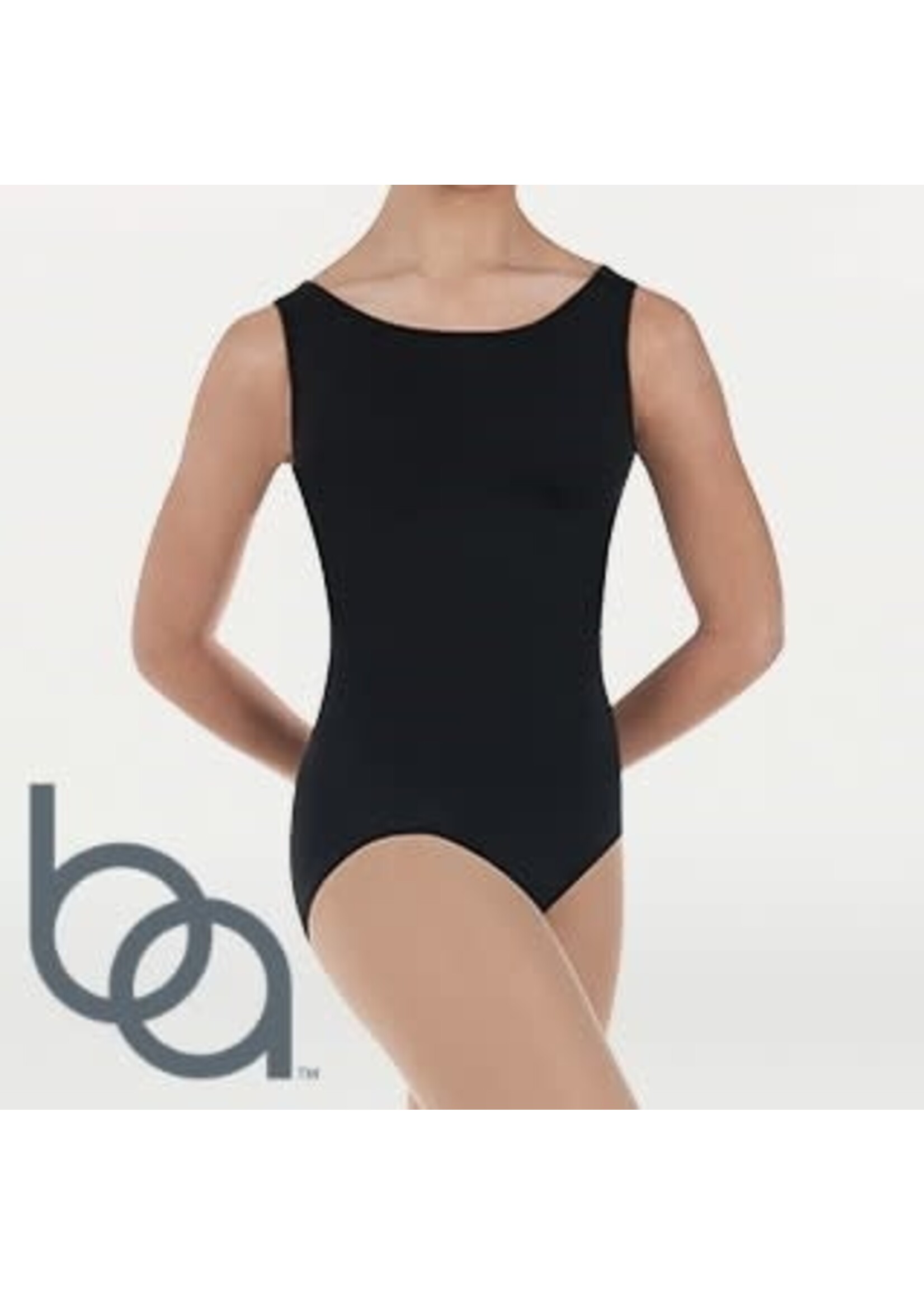 Body Wrappers Body Wrappers BWP215 Womens Lined Tank Leotard DISCONTINUED (Ballet Austin Logo)