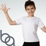 Body Wrappers Ballet Austin Logo Embroidered Boys Shirt