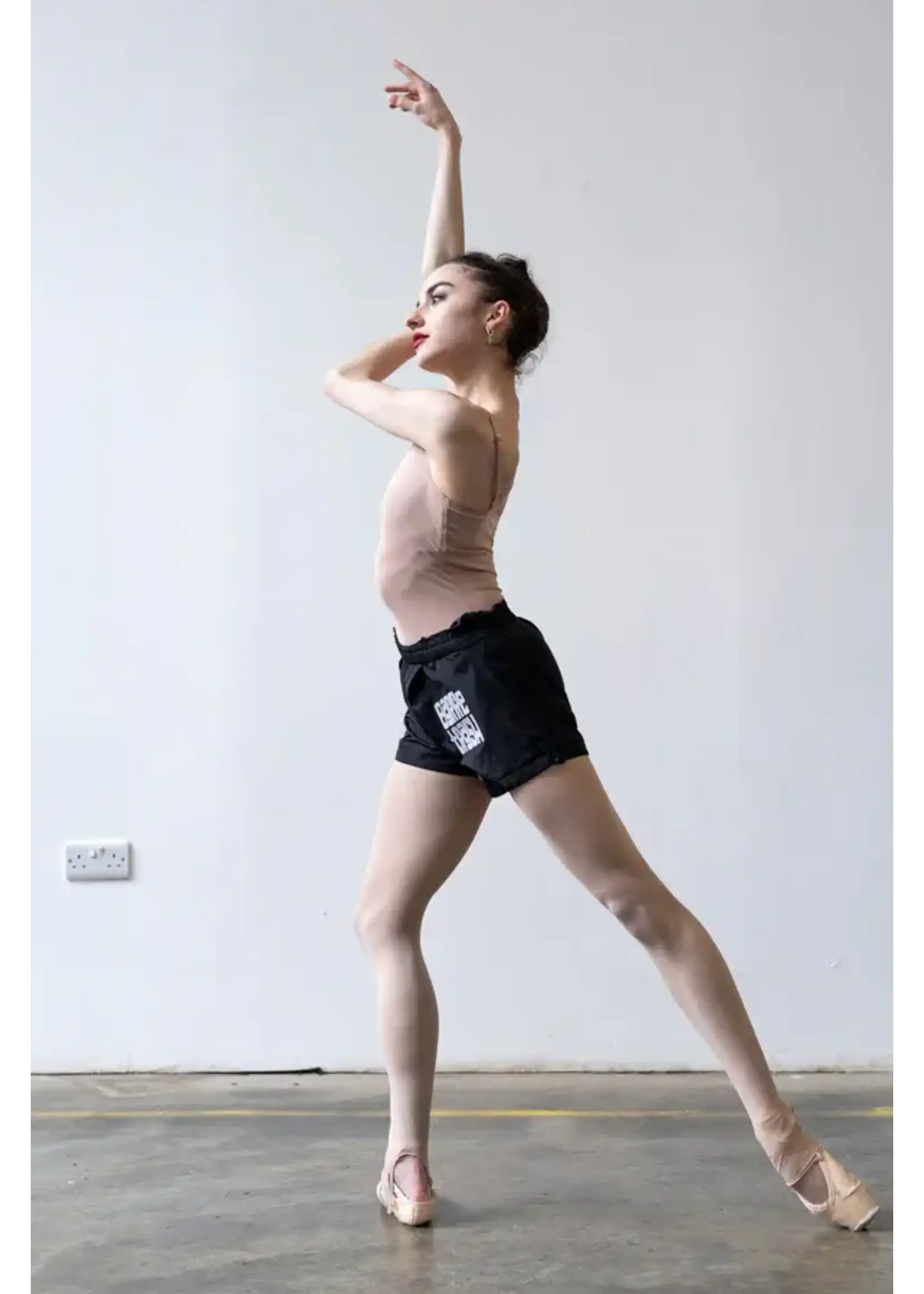 Barre Trash Trash Bag Shorts by Barre Trash