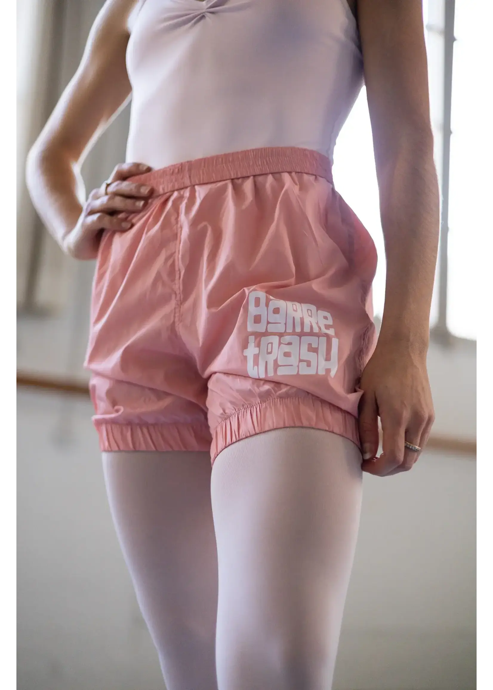 Barre Trash Trash Bag Shorts by Barre Trash