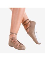 So Danca TAN Glenda Full Suede sole Ghillie Shoe