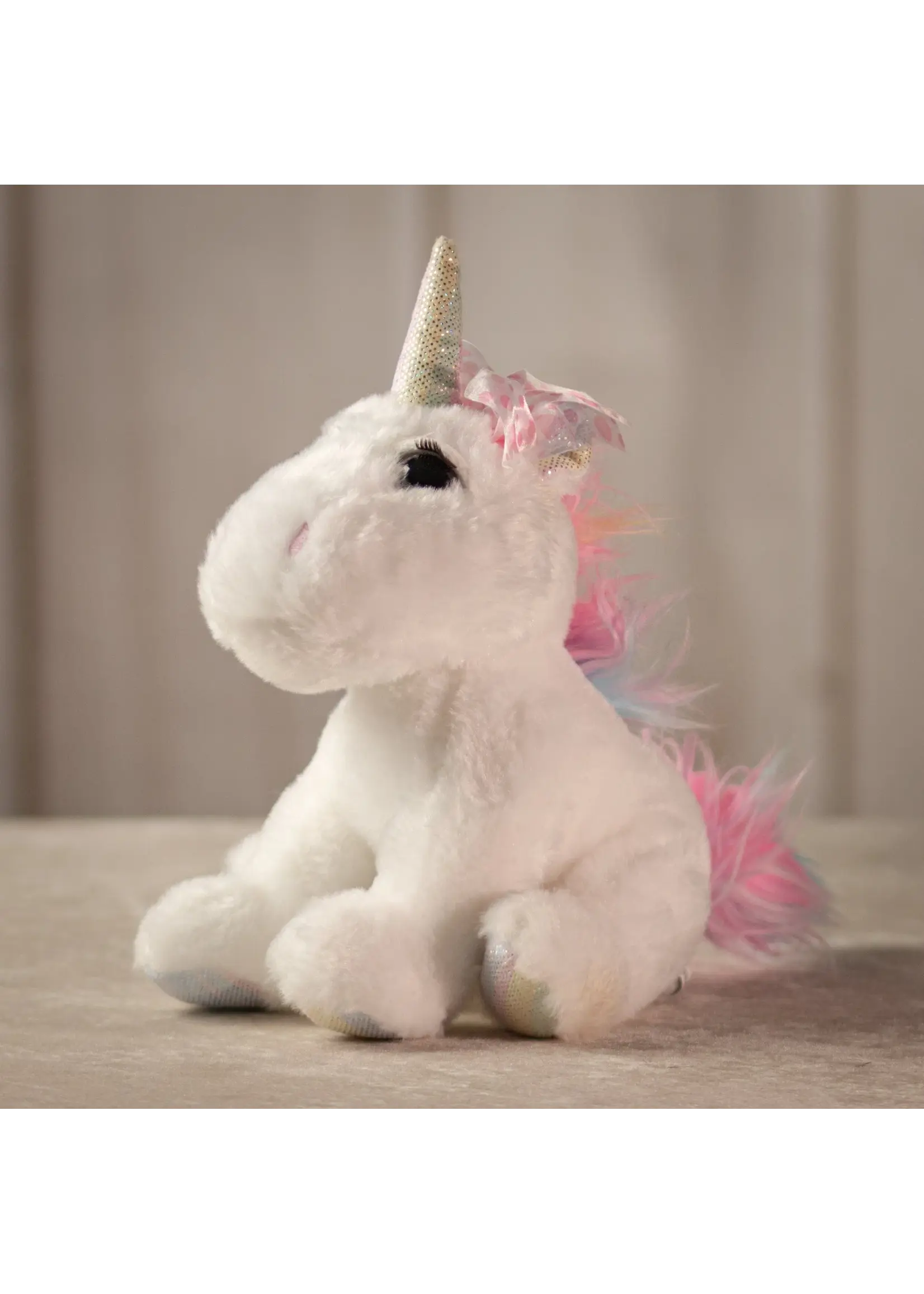 Plush in a Rush Plush in a Rush 10" White Bella Unicorn 8028