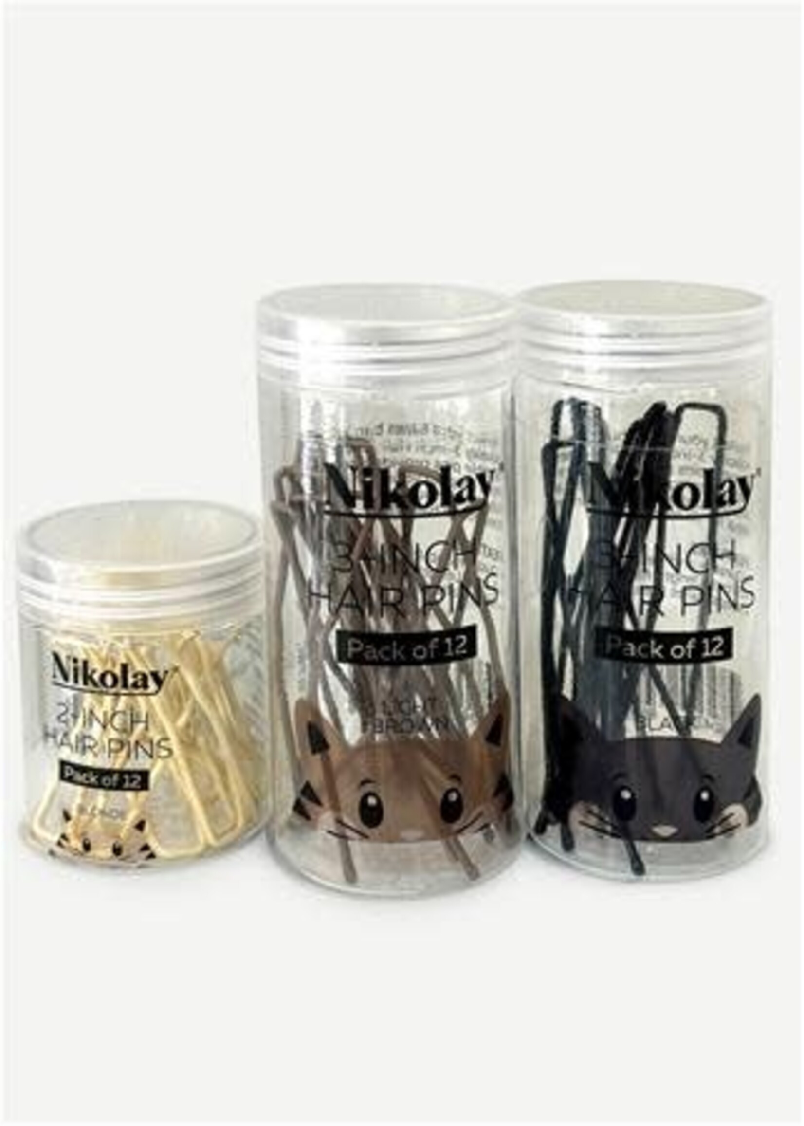 Nikolay nikolay HA2004N 3" Hair Pins