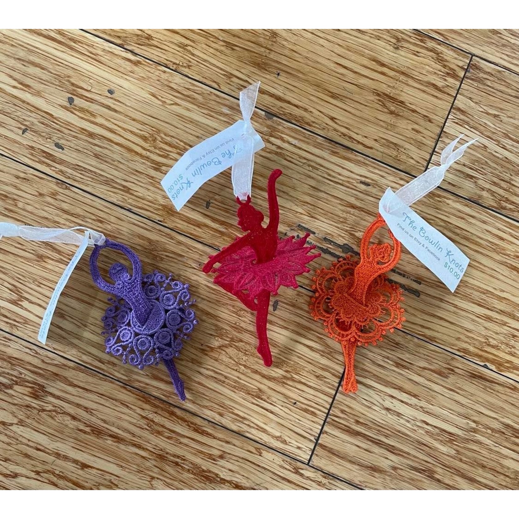 EMBROIDERED BALLERINA