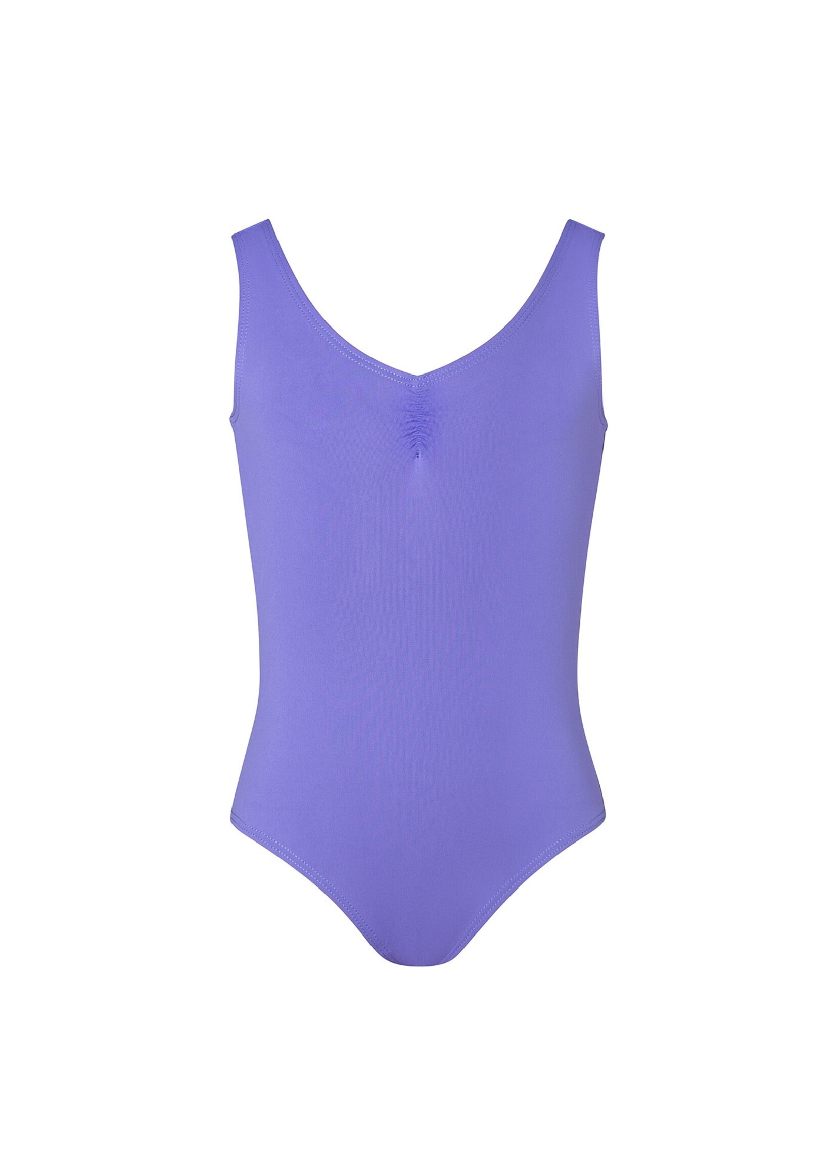 Energetiks Energetiks CL04 Charlotte Girls Pinch Front Tank Leotard (BCSTX) Jacaranda