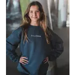 Covet Ballerina Embroidered Sweatshirt