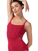 Bloch Bloch L70001 Ladies Ladies Corset  Embroidered Leotard