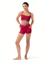 Bloch Bloch R90002 Ladies Logo Elastic Shorts