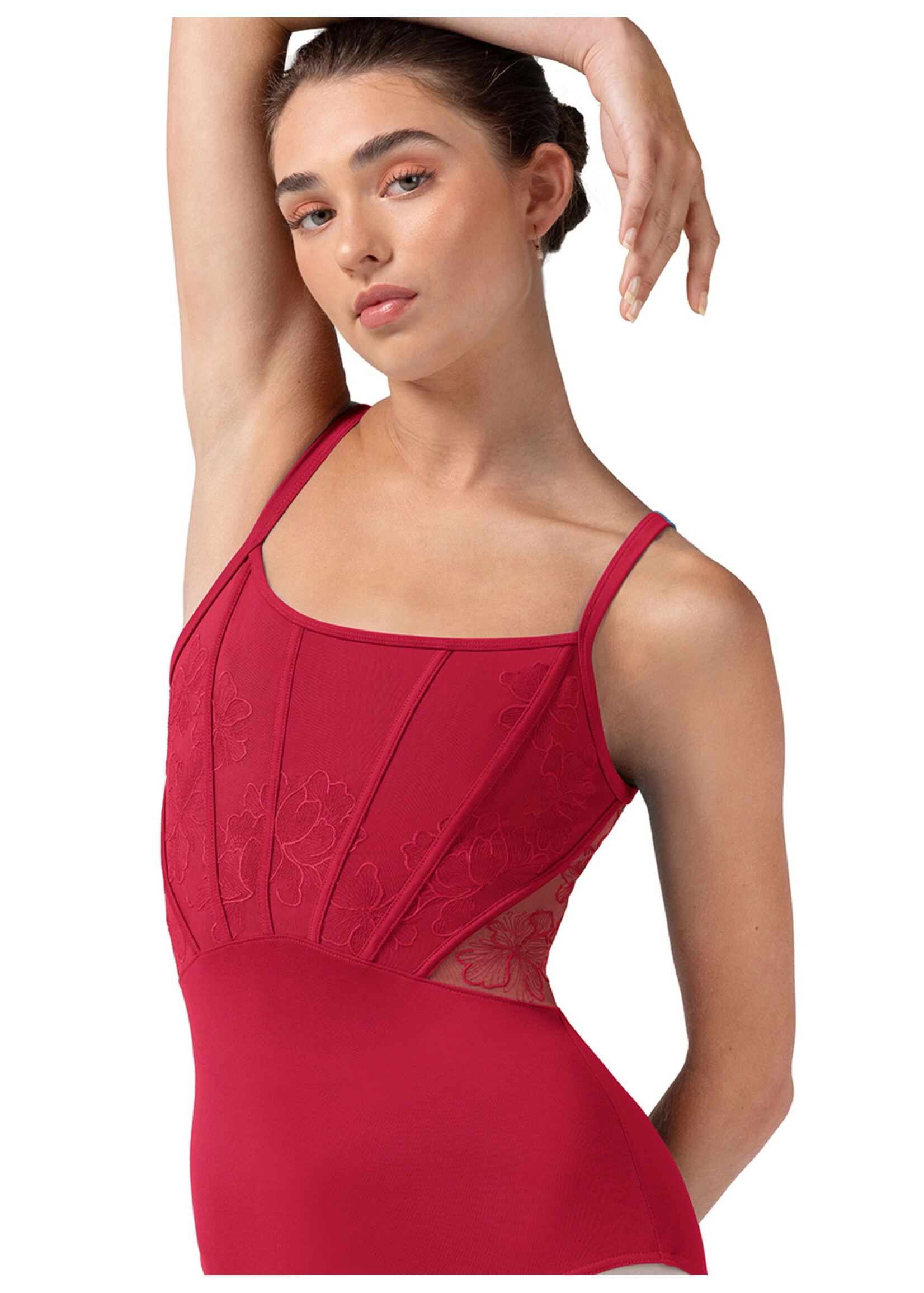 Bloch Bloch L70001 Ladies Ladies Corset  Embroidered Leotard