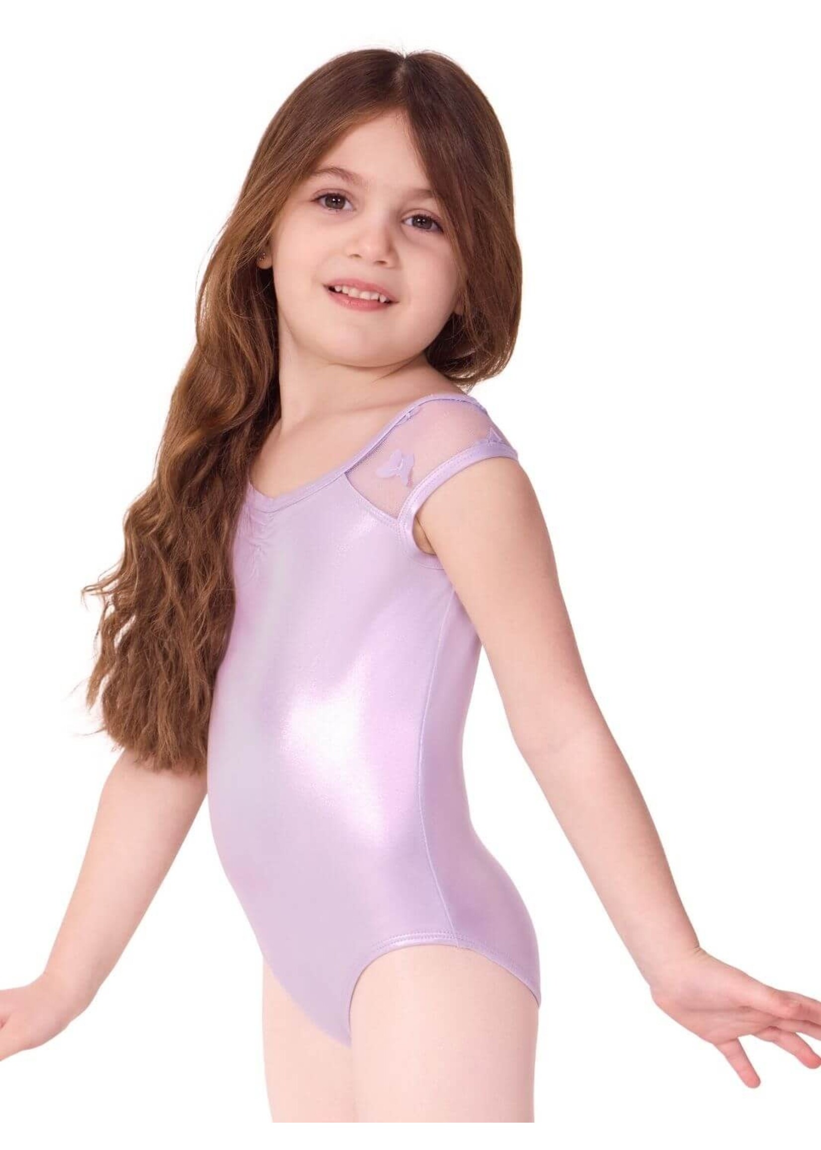 Capezio Capezio F12572C Flutter Glasswing Cap Sleeve Leotard Childs