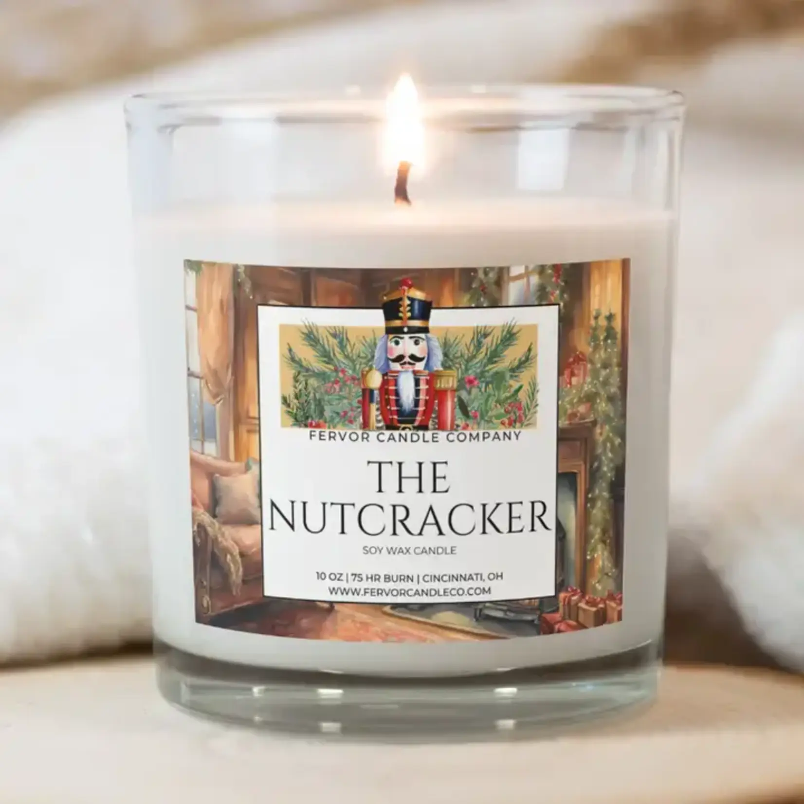 Faire The Nutcracker Soy Wax Literary & Ballet Holiday Candle