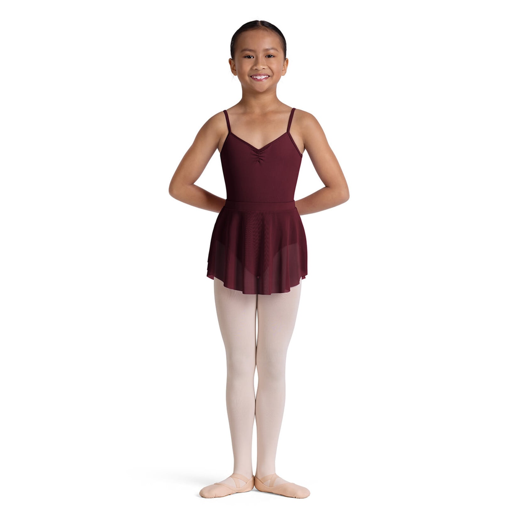 Bloch Bloch CR4211 Mesh Pull up Skirt Child