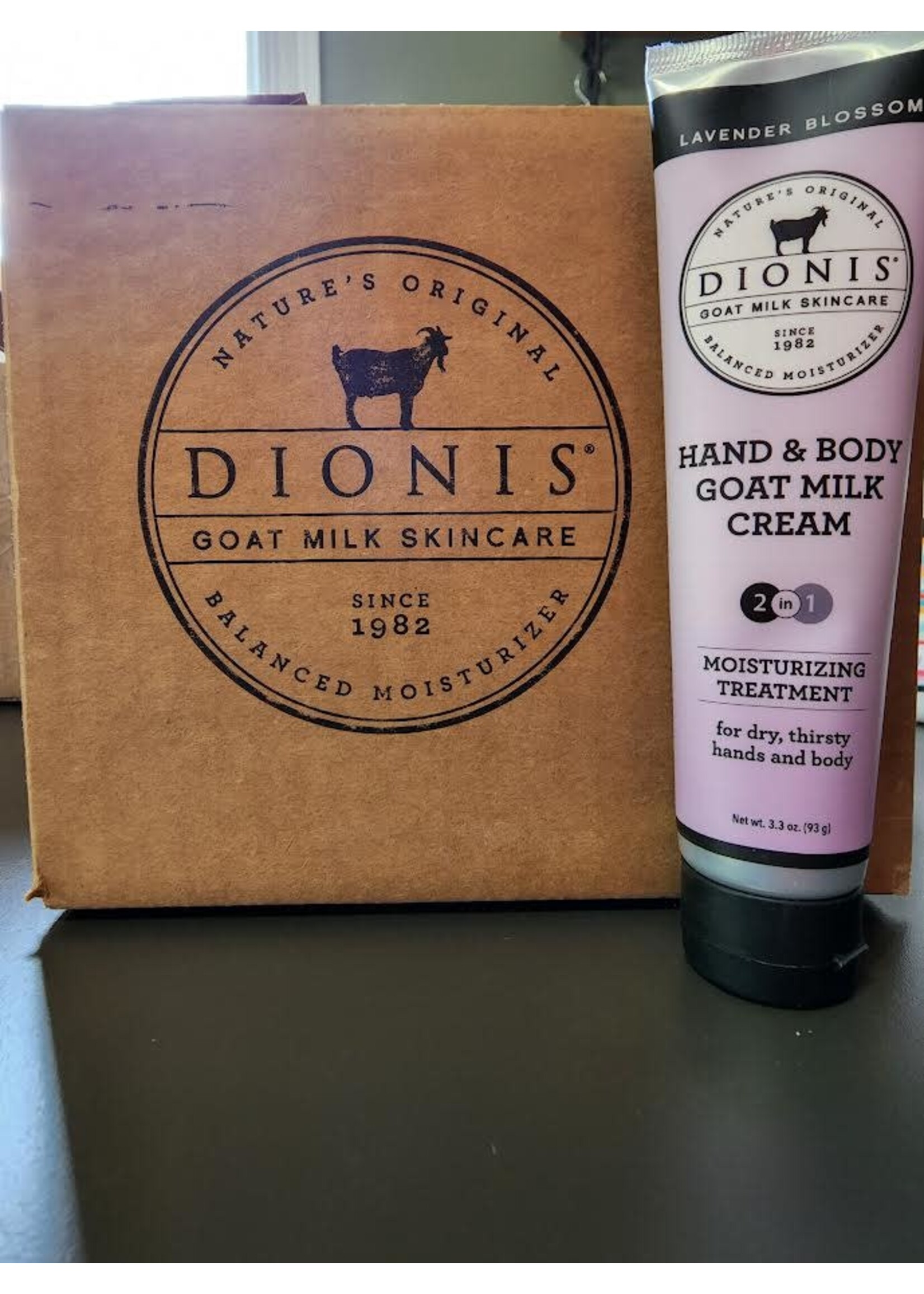 Dionis Dionis Hand & Body Goat Milk Cream 3.3 oz