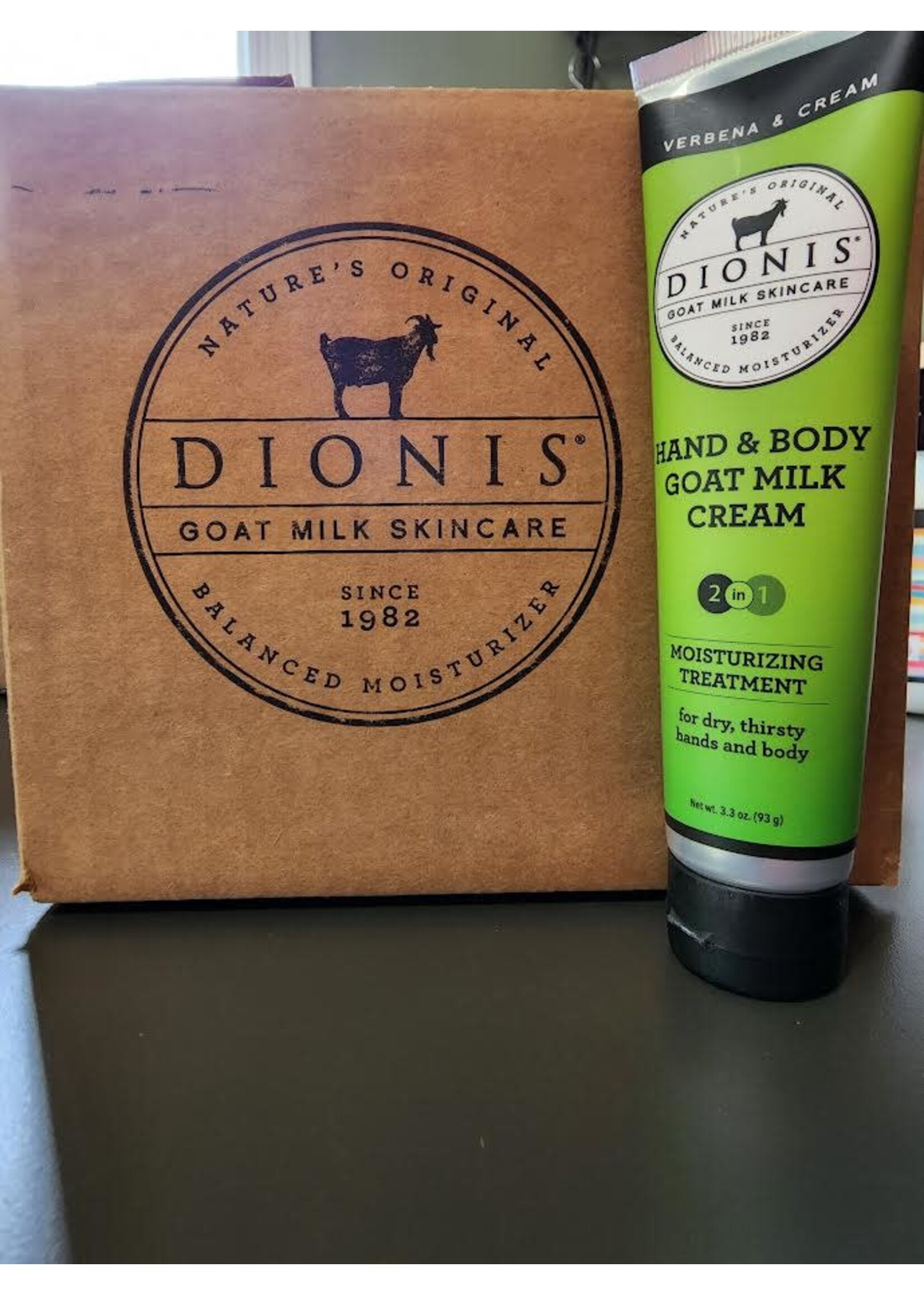 Dionis Dionis Hand & Body Goat Milk Cream 3.3 oz