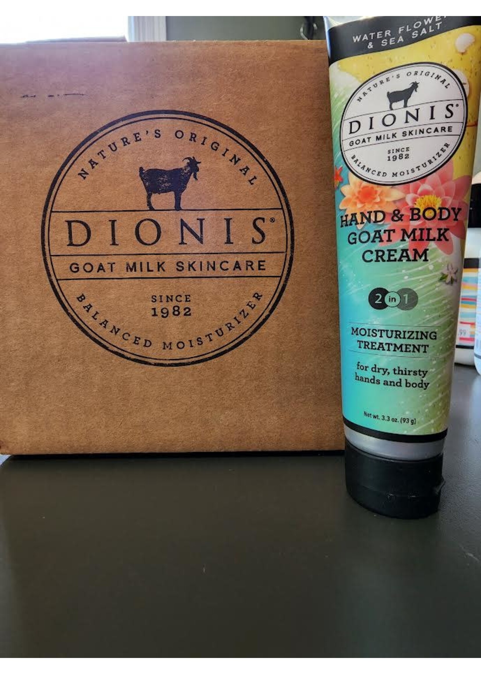 Dionis Dionis Hand & Body Goat Milk Cream 3.3 oz