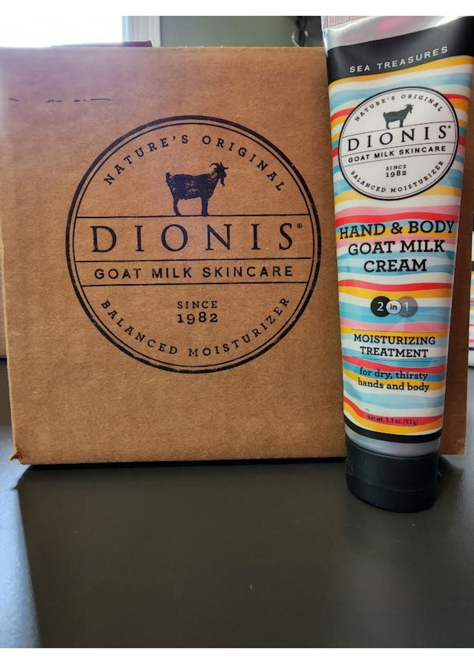 Dionis Dionis Hand & Body Goat Milk Cream 3.3 oz