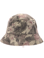 C.C. Beanie Floral Camouflage Reversable Bucket Hat