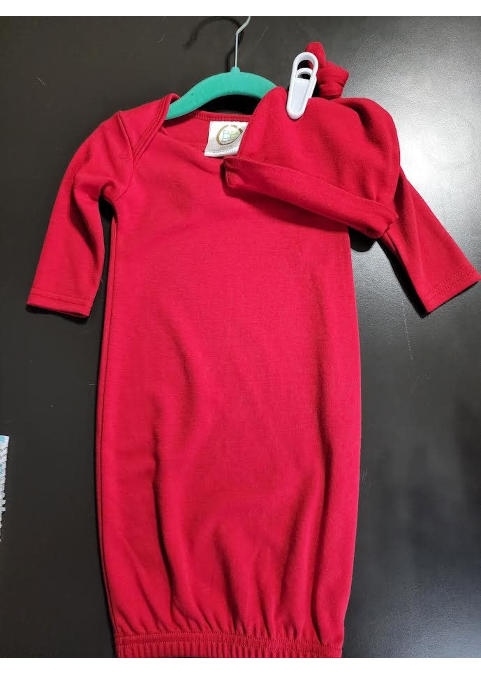 Blank Boutique Infant Gown with Matching hat