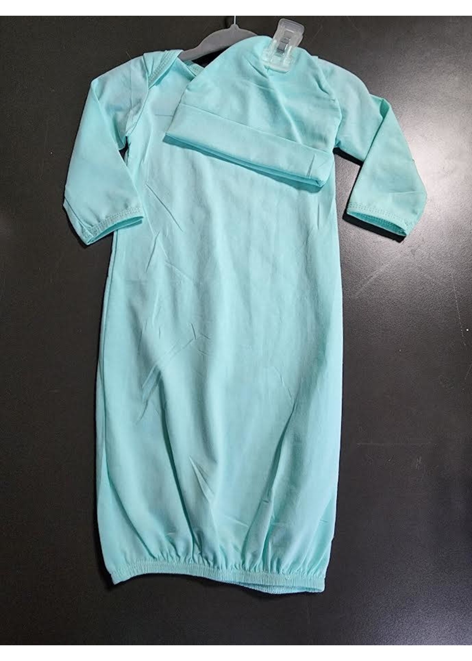 Blank Boutique Infant Gown with Matching hat