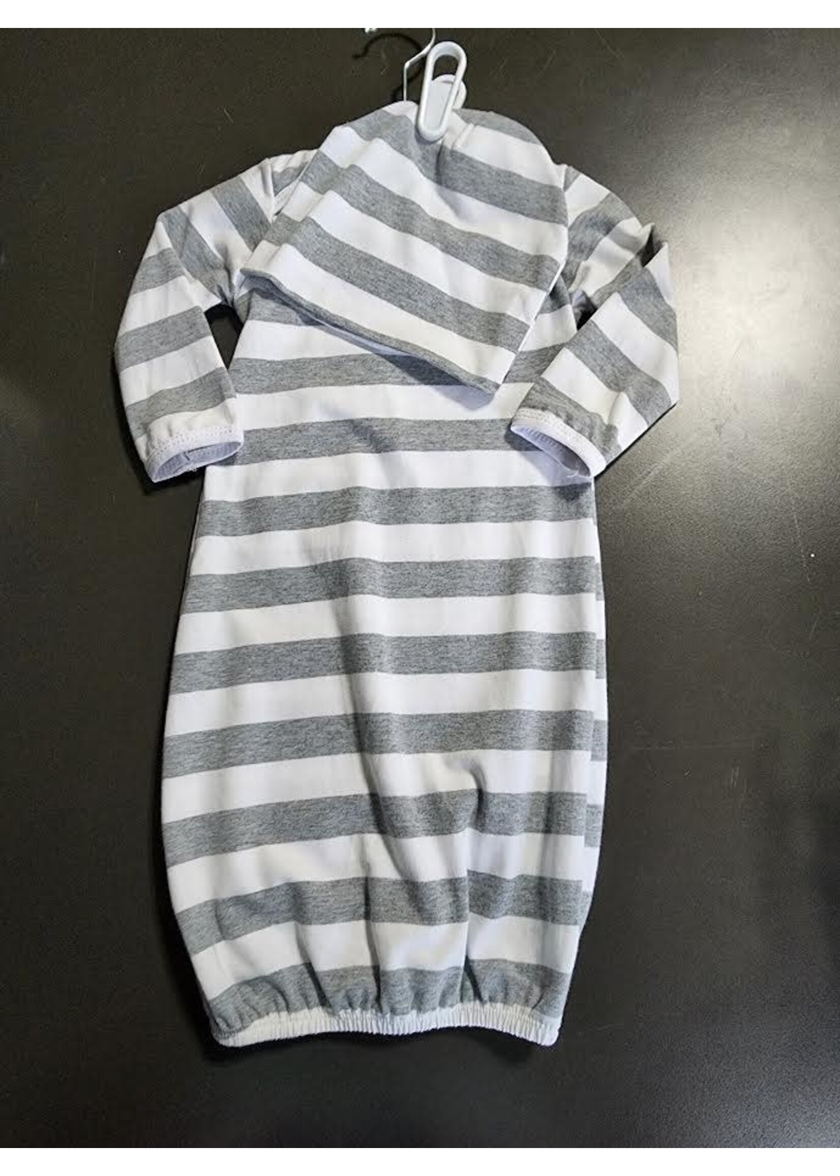 Blank Boutique Infant Gown with Matching hat