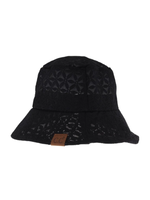 C.C. Beanie Lace Eyelet Pattern CC Bucket Hat