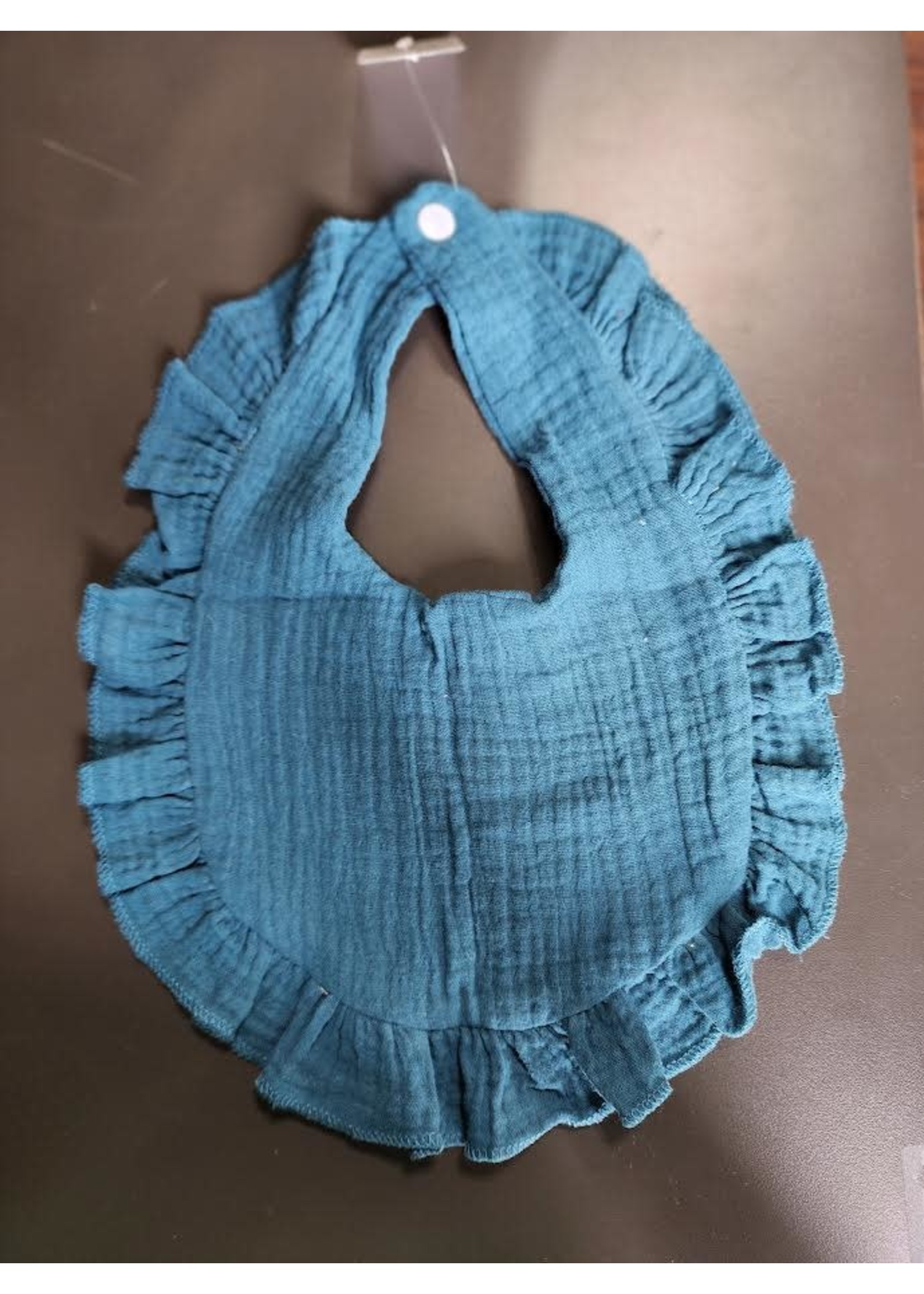 Ruffled Baby Bib