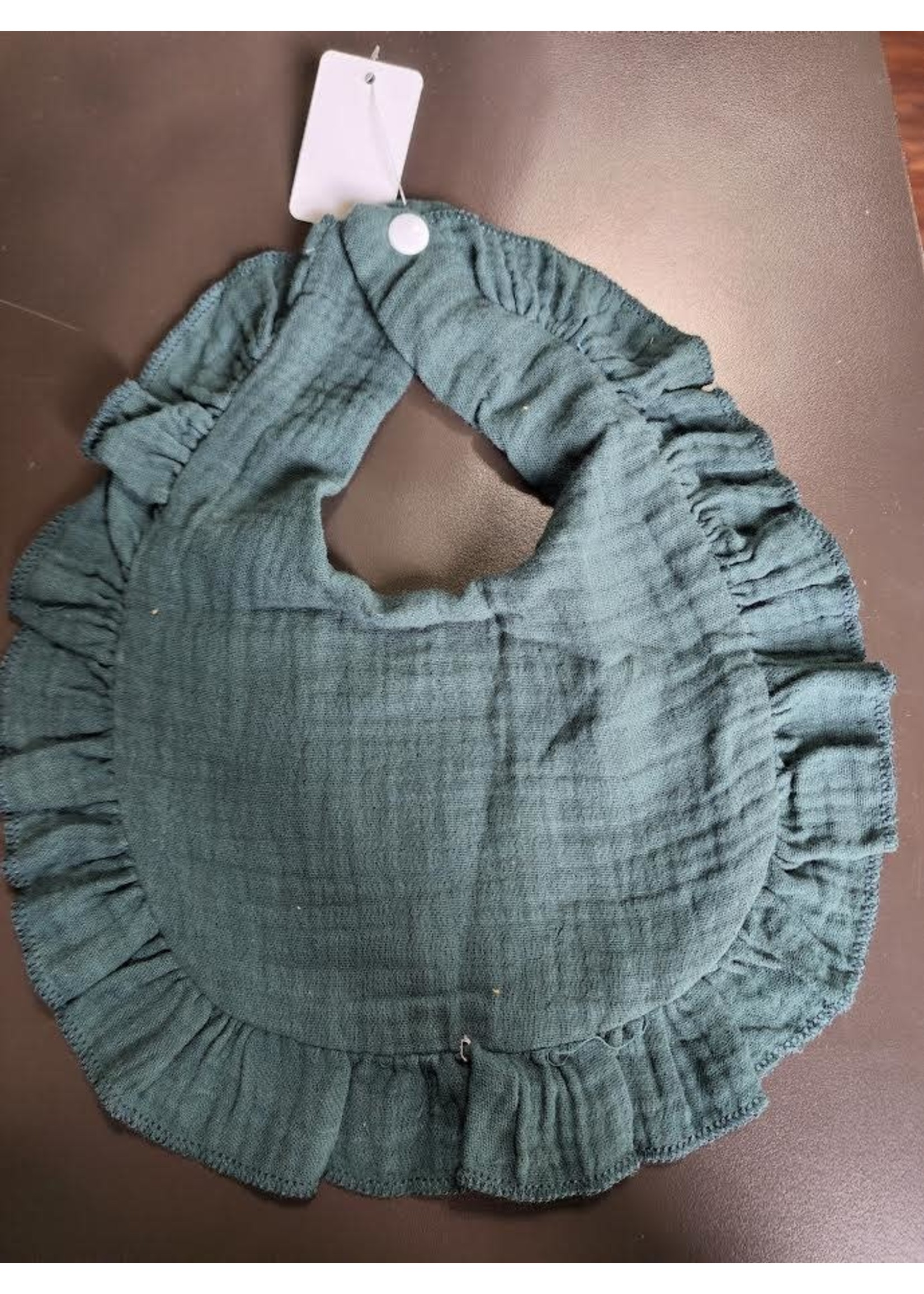 Ruffled Baby Bib
