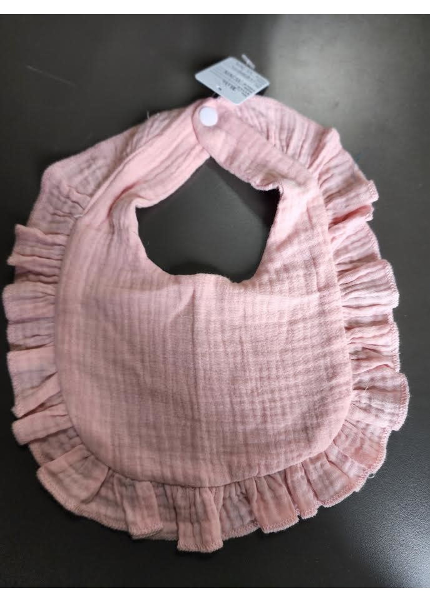 Ruffled Baby Bib
