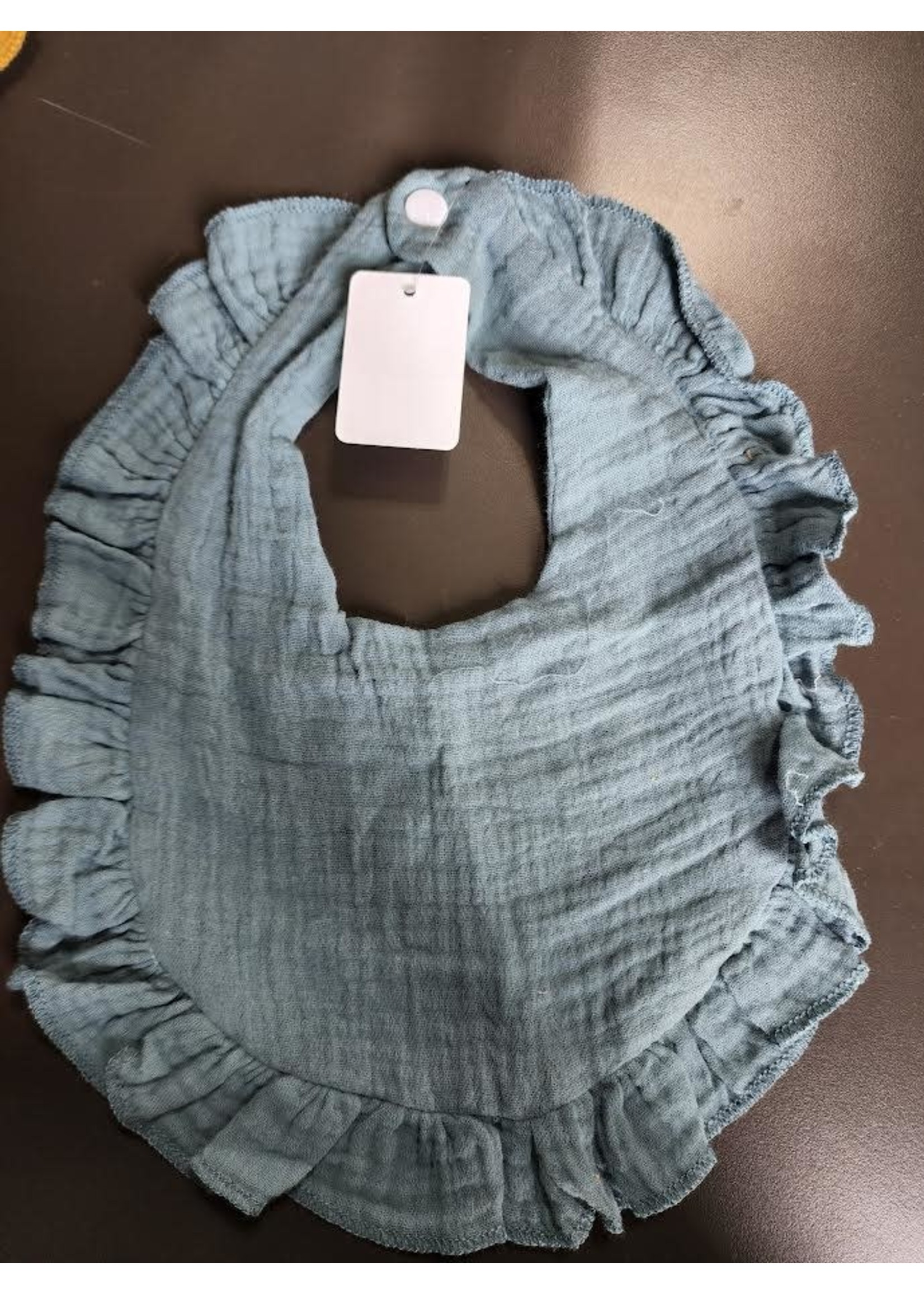 Ruffled Baby Bib