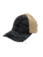 C.C. Beanie Washed Camouflage Stretch Mesh High Pony CC Ball Cap