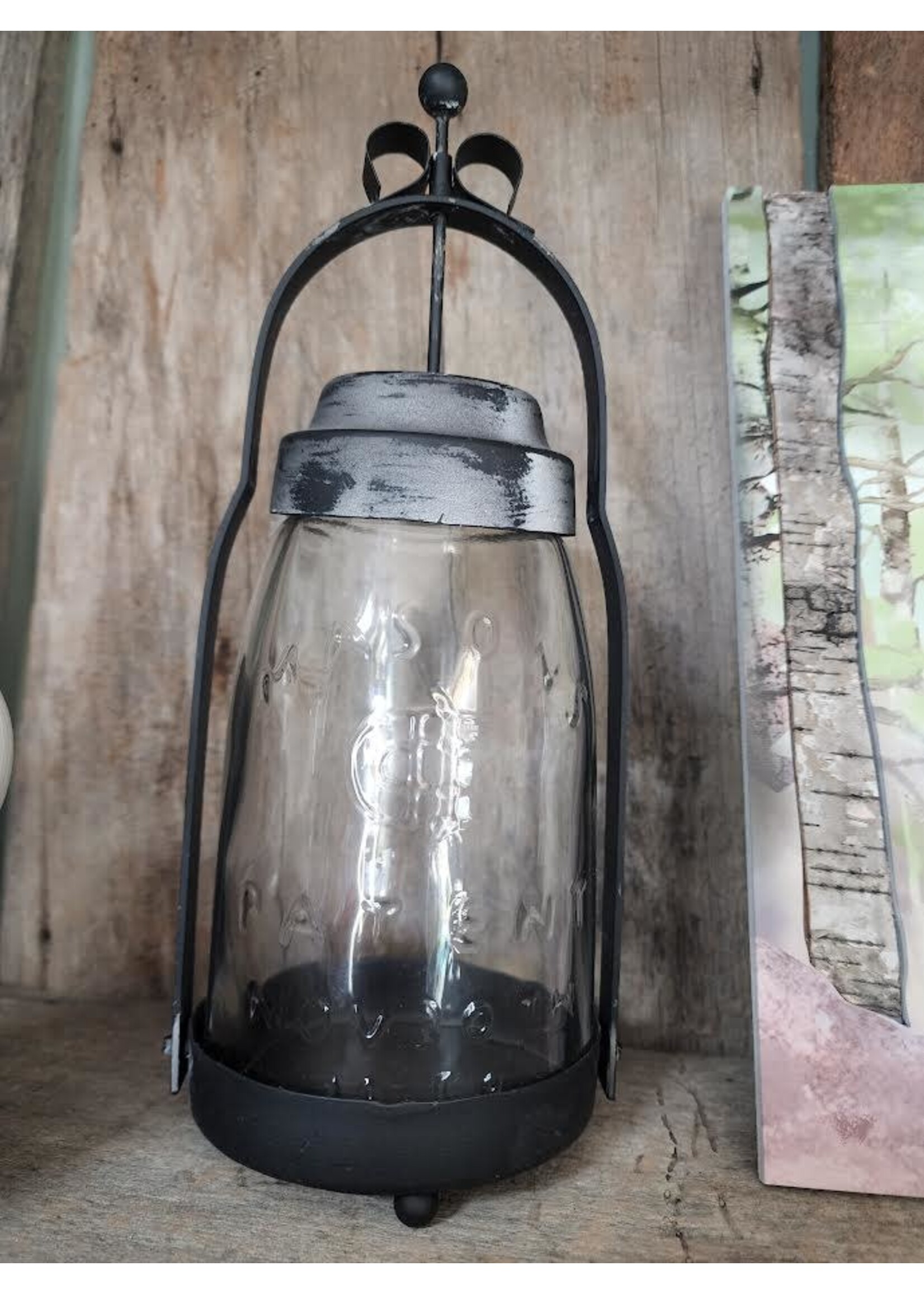 Quart Mason Jar Butler Lantern