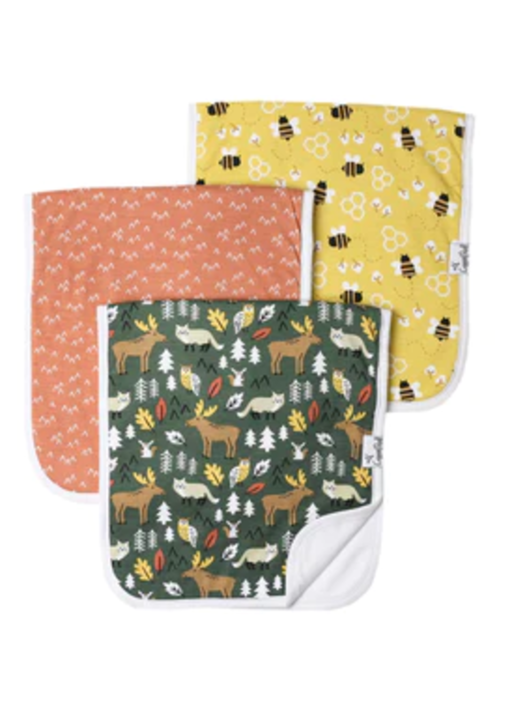Copper Pearl Premium Burp Cloths