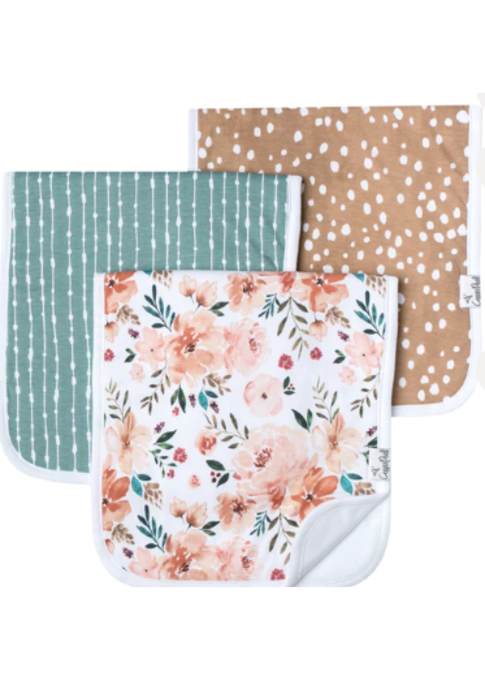 Copper Pearl Premium Burp Cloths