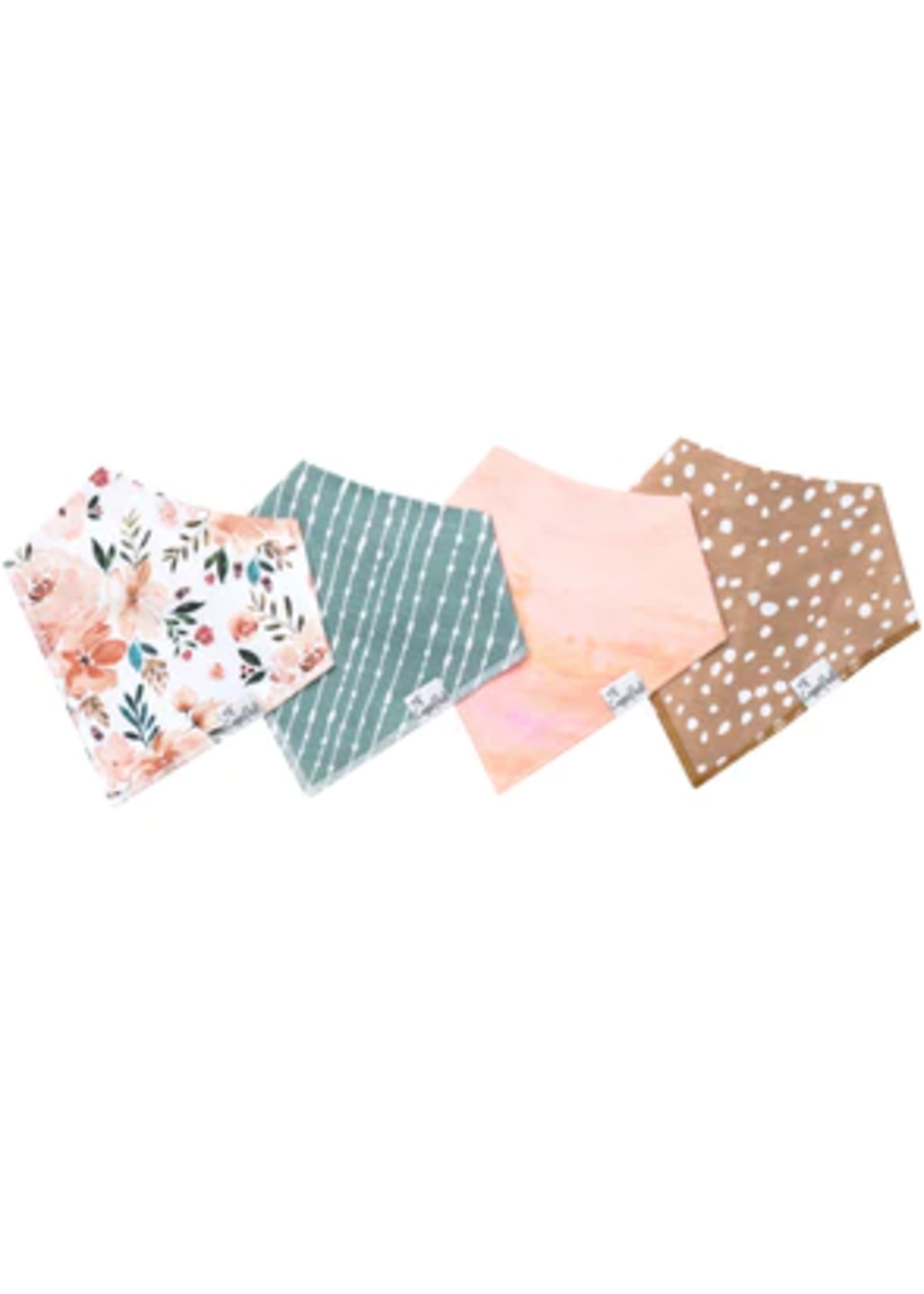 Copper Pearl Bandana Bib Set