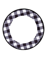 Evergreen Buffalo Check Sassafras Switchable Door Décor Frame