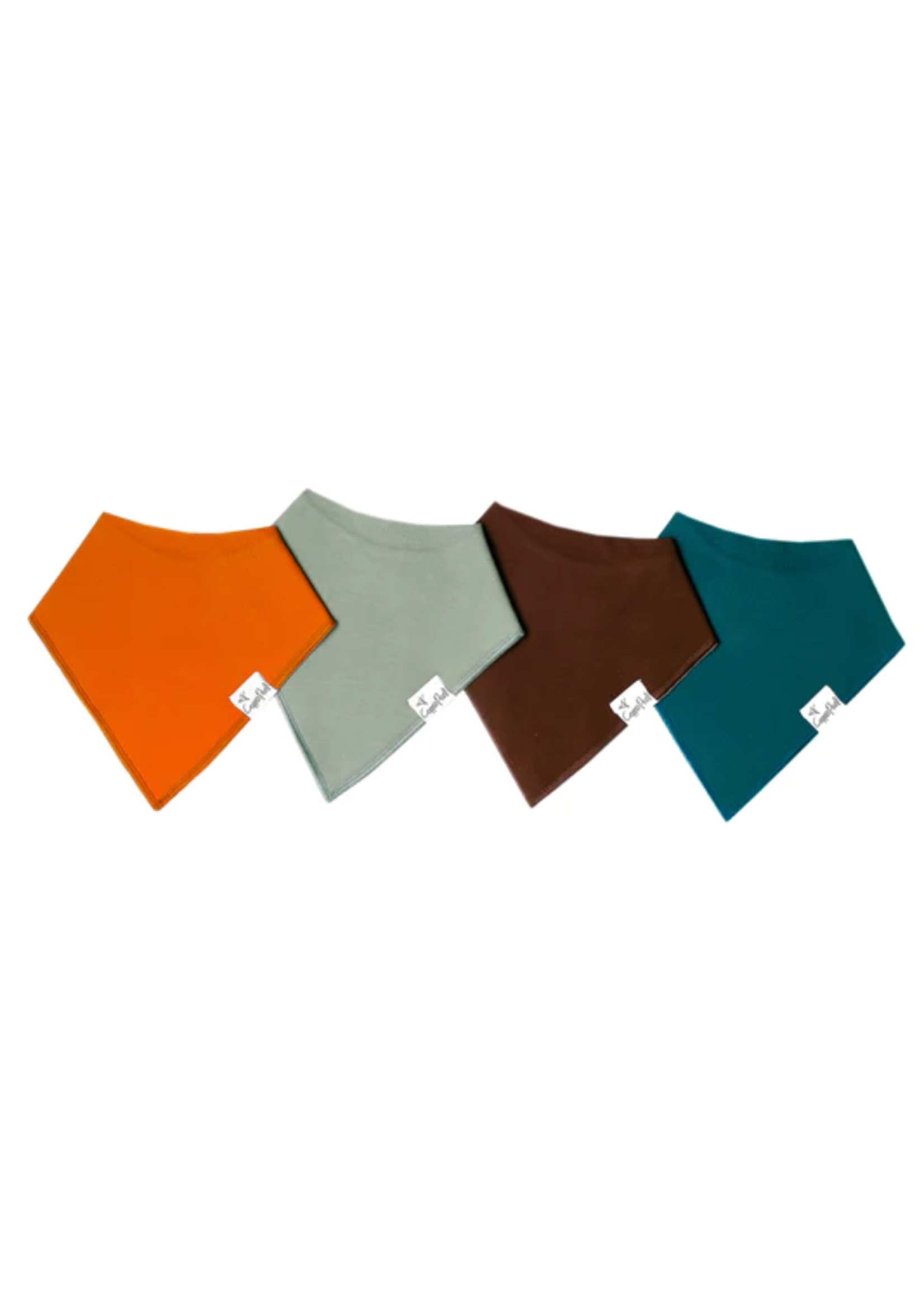 Copper Pearl Bandana Bib Set