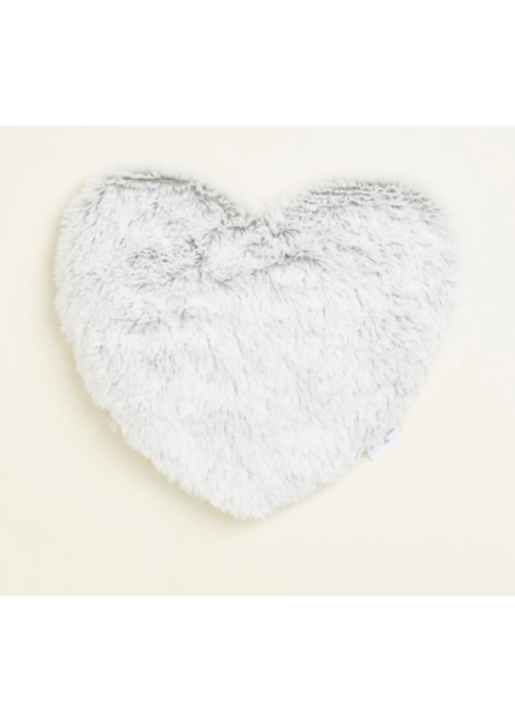 Warmies Marshmallow Gray Warmies Heart
