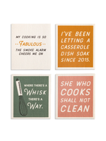 Demdaco Biodegradable Dish Cloths Kitchen - 4 Assorted