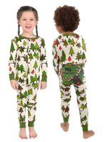 Lazy One No Peeking! Kid Reindeer Onesie Flapjack