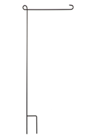 Evergreen Garden Flag Stand, Black