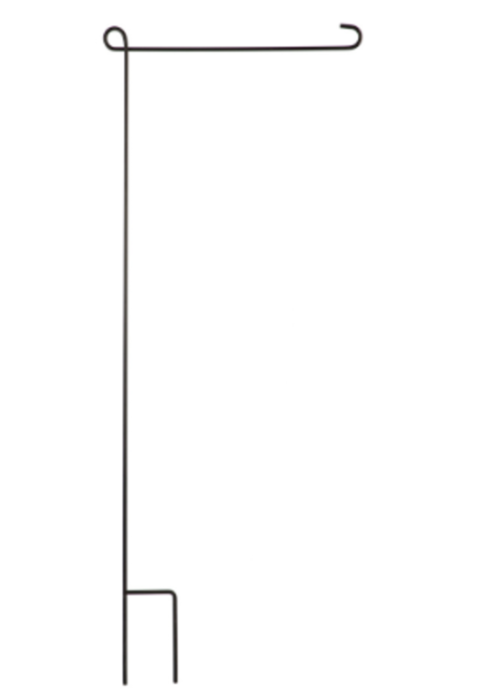 Evergreen Garden Flag Stand, Black