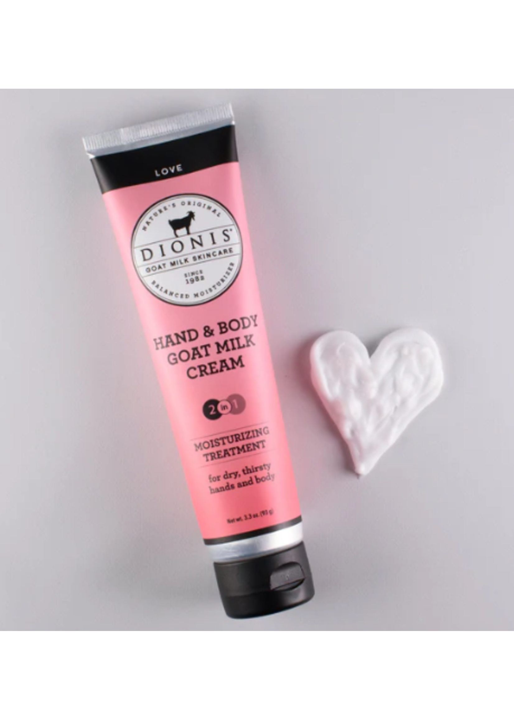 Dionis Dionis Hand & Body Goat Milk Cream 3.3 oz