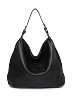 Jen & Co Gina Rustic Tote -Black