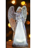 Evergreen LED Acrylic Angel Table Decor