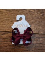 Beyond Creations Small 3" Grosgrain Bow on Clip