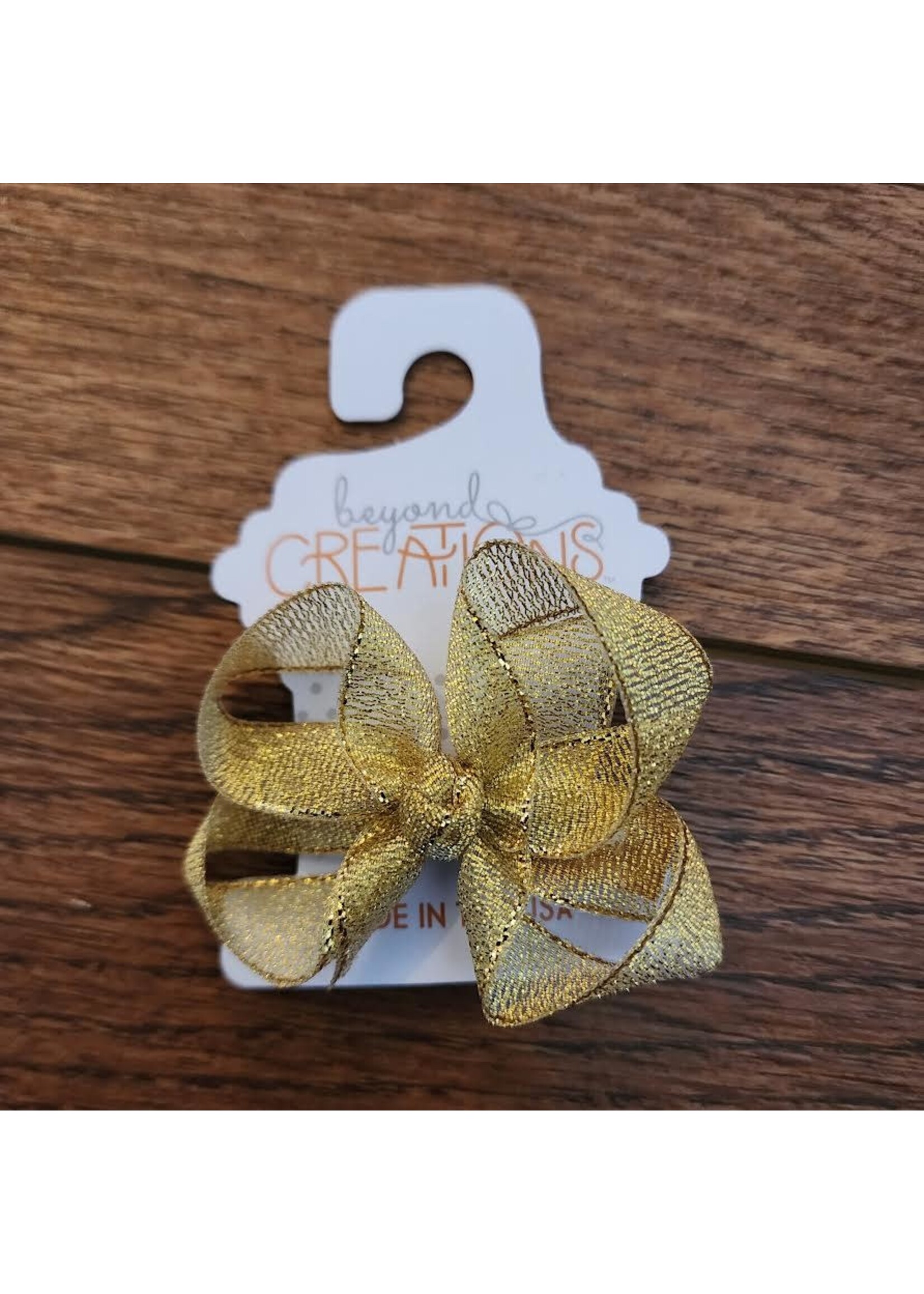 Beyond Creations Small 3" Grosgrain Bow on Clip