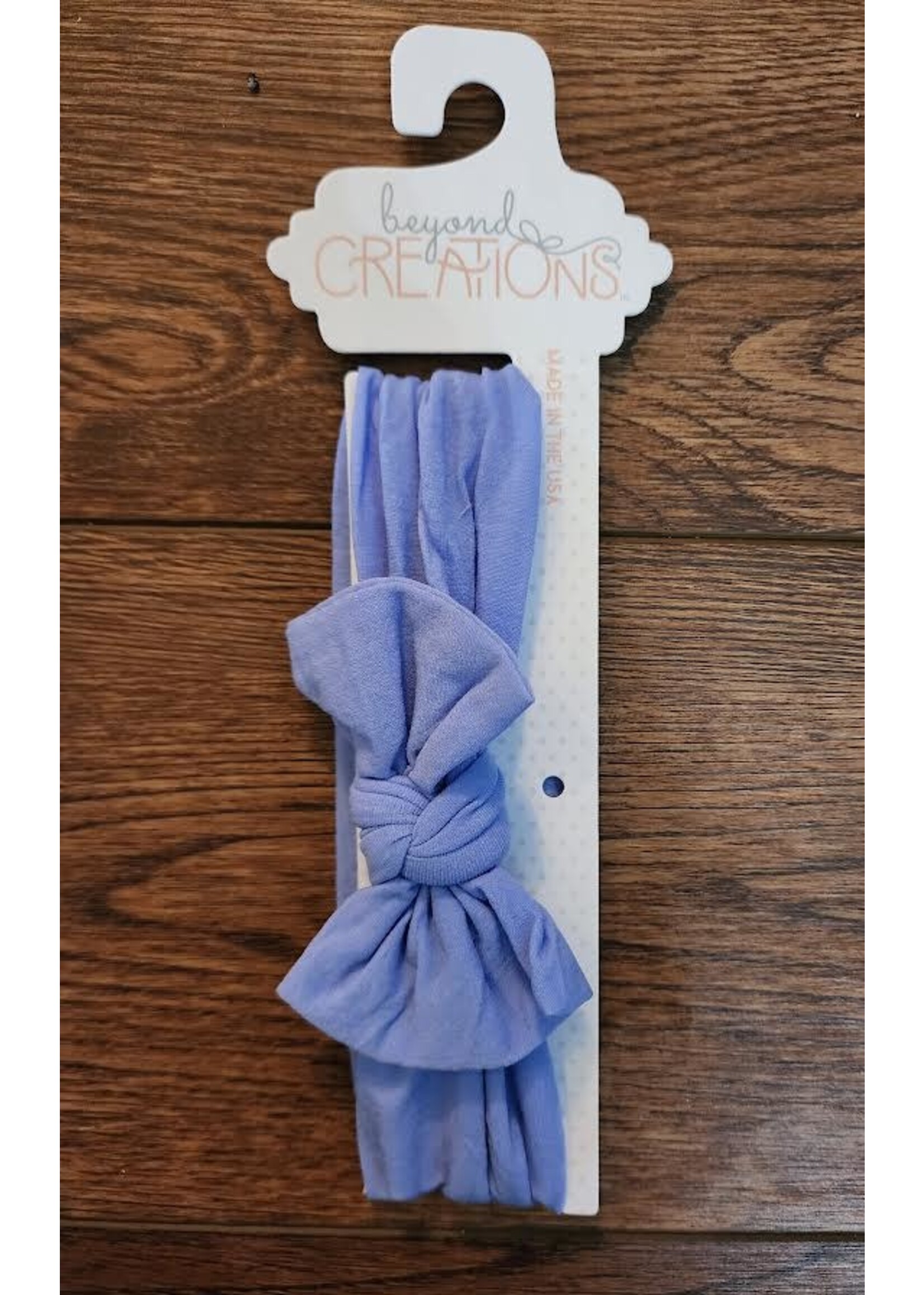 Beyond Creations Wide Pantyhose Headband with Knot Bow
